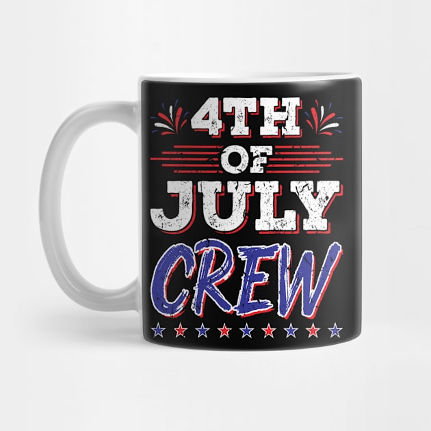 4th Of July Crew by Humbas Fun Shirts